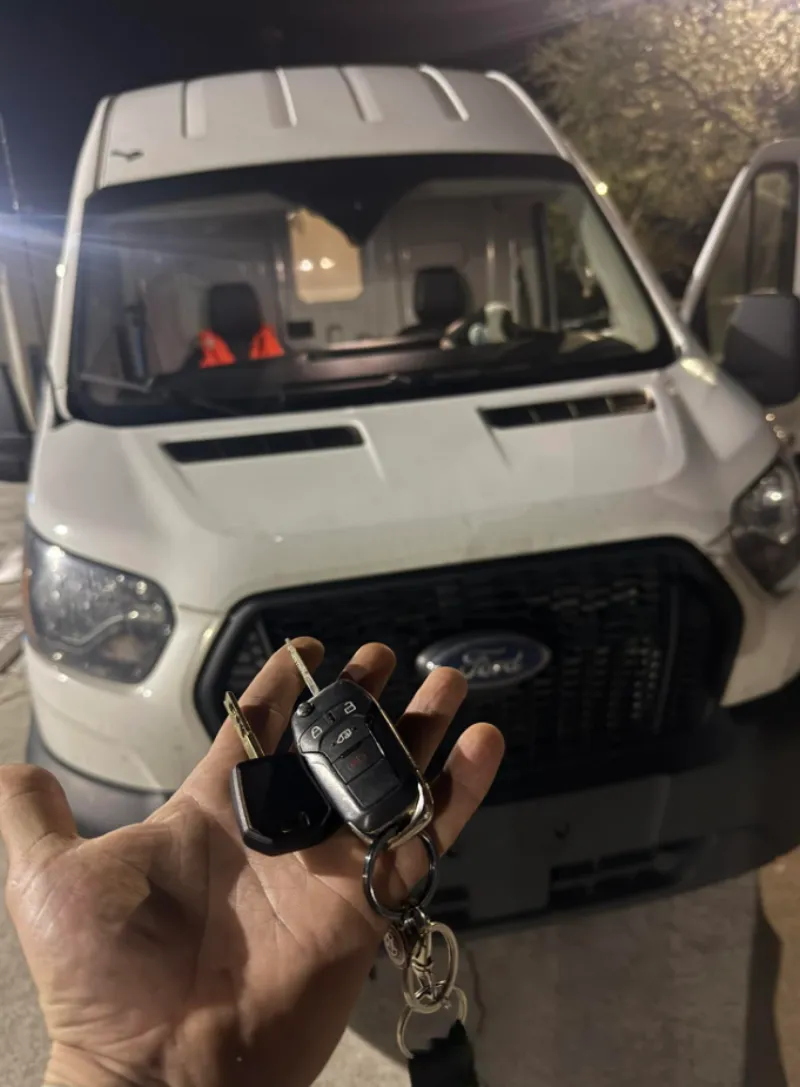 Locksmith programming Ford key on-site in Stuart FL