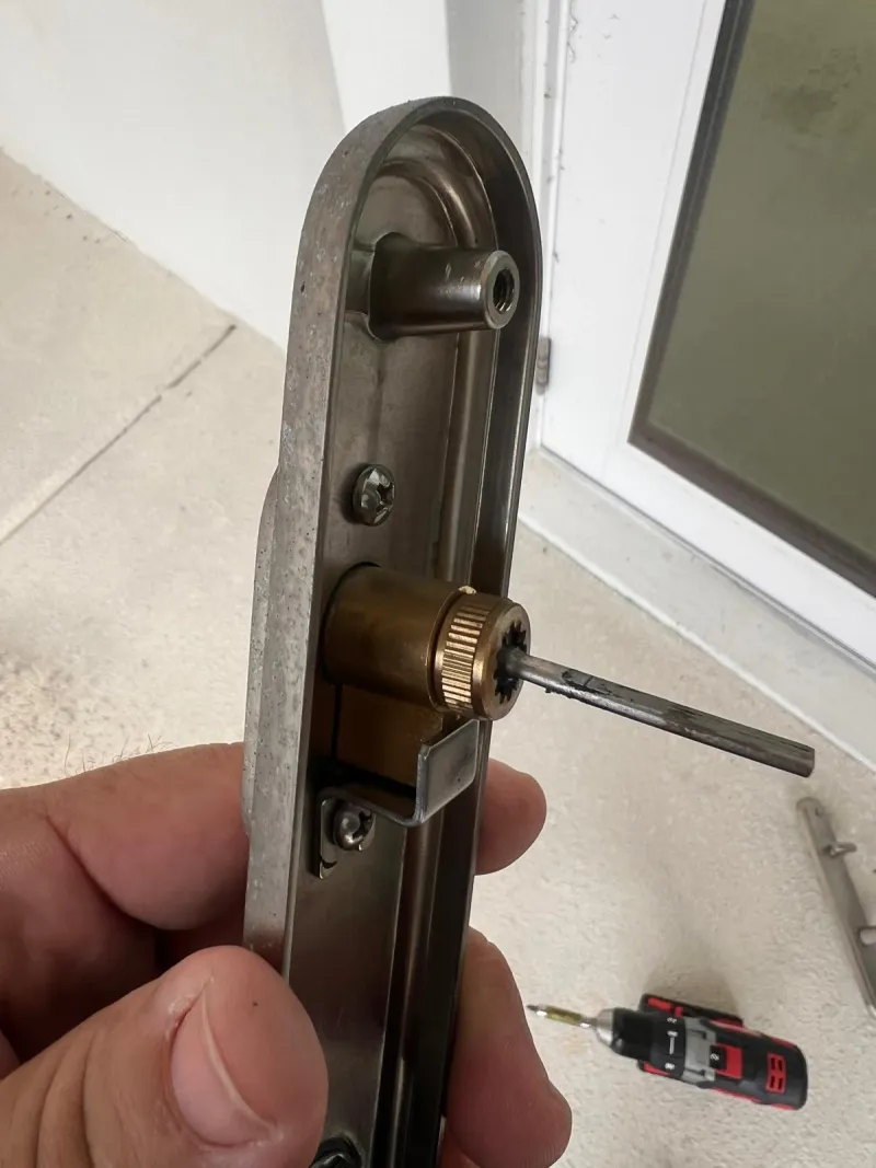 gate lock service Stuart FL residential gate with deadbolt