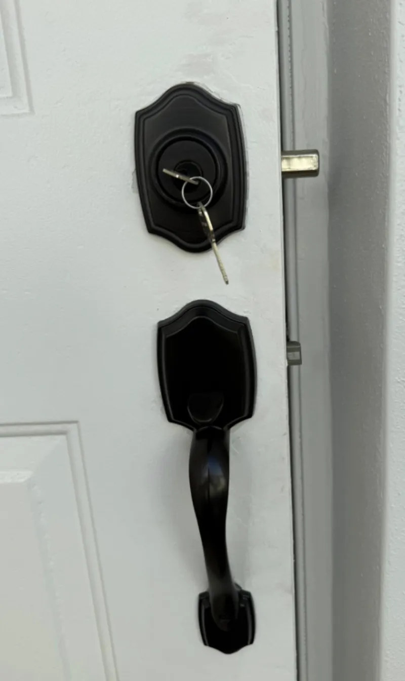 High-security lock installation on Sewalls Point FL property