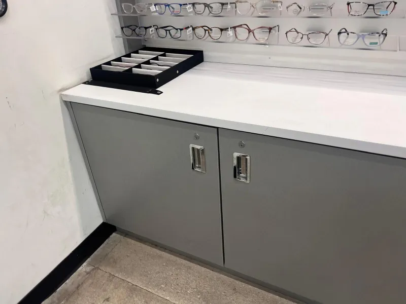 Stuart Locksmiths technician servicing mailbox lock in Martin County FL